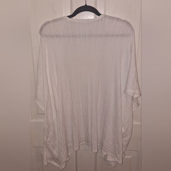 White Birch Cardigan/ Cover up White Size Large Swim Cover Everyday Wear Beach - Picture 2 of 4